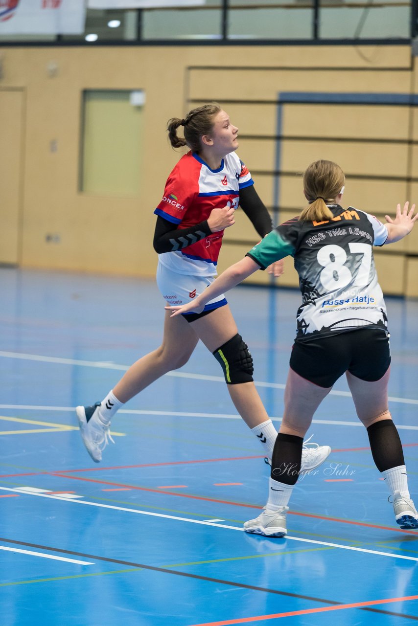 Bild 115 - wBJ HC Quickborn - HSG Tills Loew. : Ergebnis: 19:20
